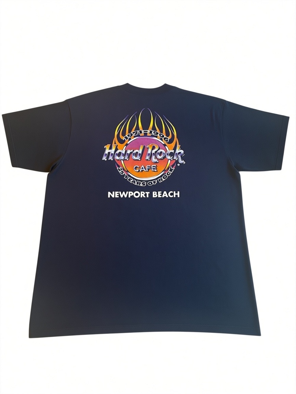Hard Rock Cafe Vintage Newport Beach 1971-1996 25 Years of Rock Men’s